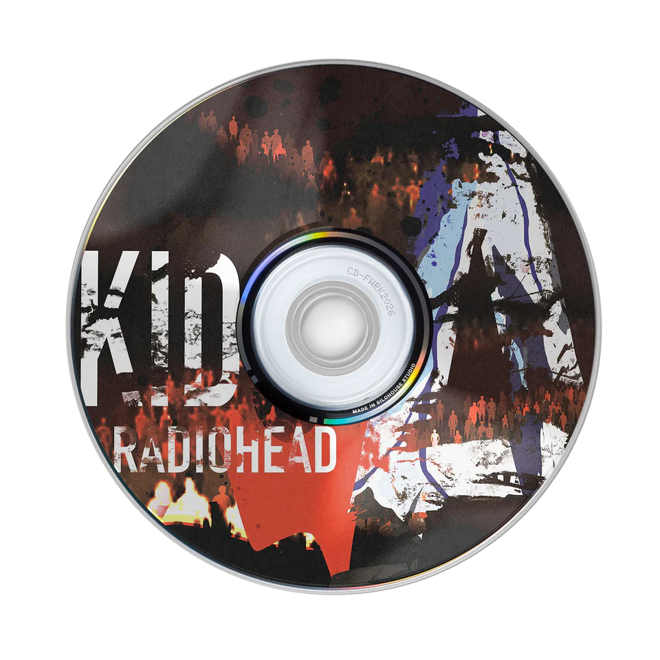 Kid A redesigned compact disc