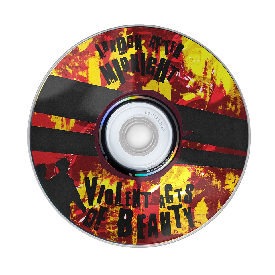 Violent Acts of Beauty redesigned compact disc
