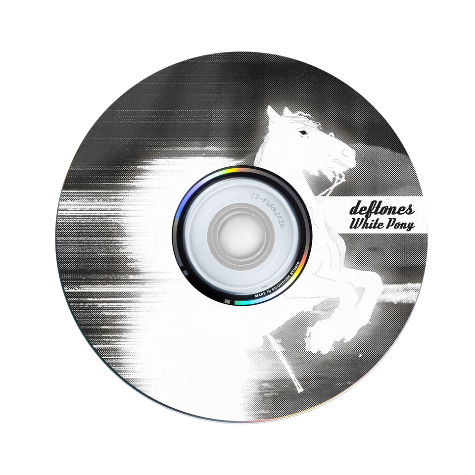 White Pony redesigned compact disc