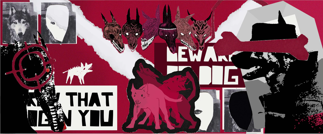 Sip N' Snarl brand banner: the snarling tea-cup mascot beside the wordmark.